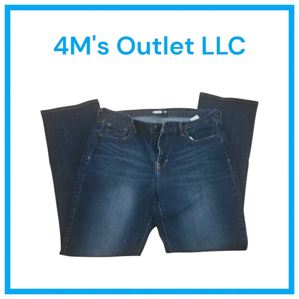 Dark Blue Denim Jeans